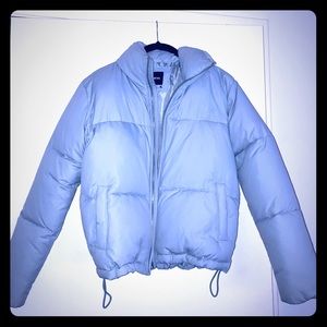 Baby Blue winter Coat by Express
